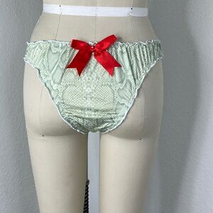 Rhi Dancey Panty Ruched Snake Bow